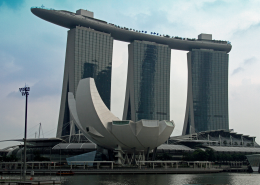 新加坡滨海湾金沙酒店建筑风景图片_12张