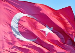 土耳其红色星月国旗图片_23张