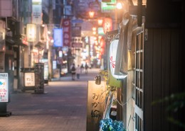 日本街道夜景图片_10张
