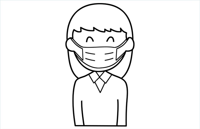 呼吸道疾病症状(如咳嗽和打喷嚏等)的人密切接触,出门一定要戴好口罩