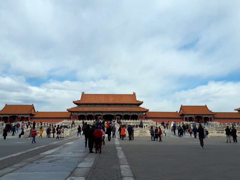 点击大图看下一张：北京故宫建筑风景图片