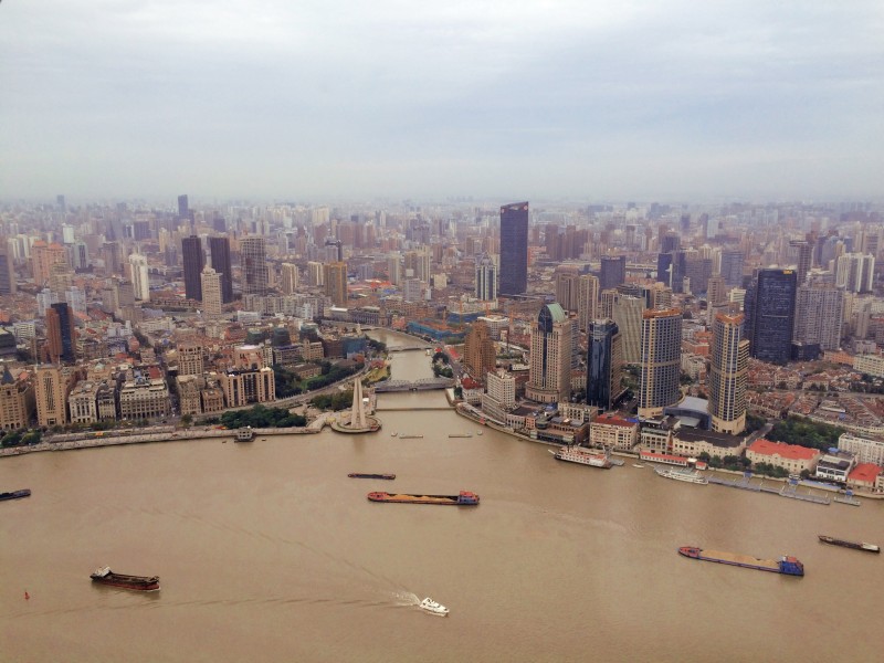 点击大图看下一张：上海外滩建筑风景图片