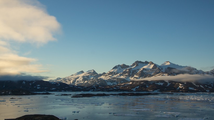 点击大图看下一张：丹麦格陵兰岛自然风景图片 