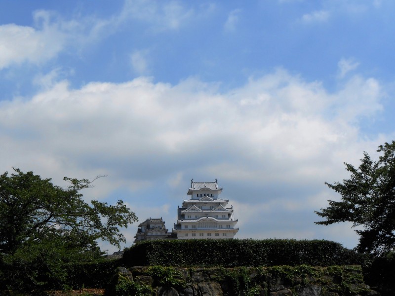 点击大图看下一张：日本姬路建筑风景图片