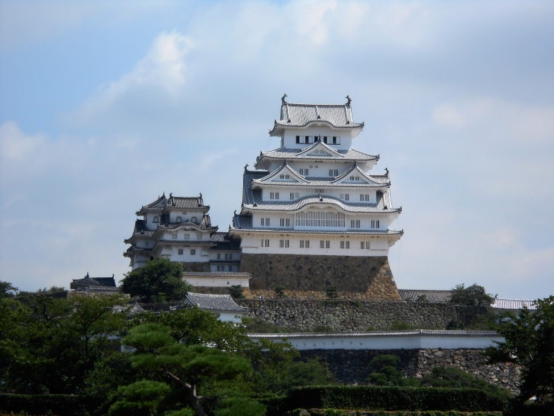 点击大图看下一张：日本姬路建筑风景图片