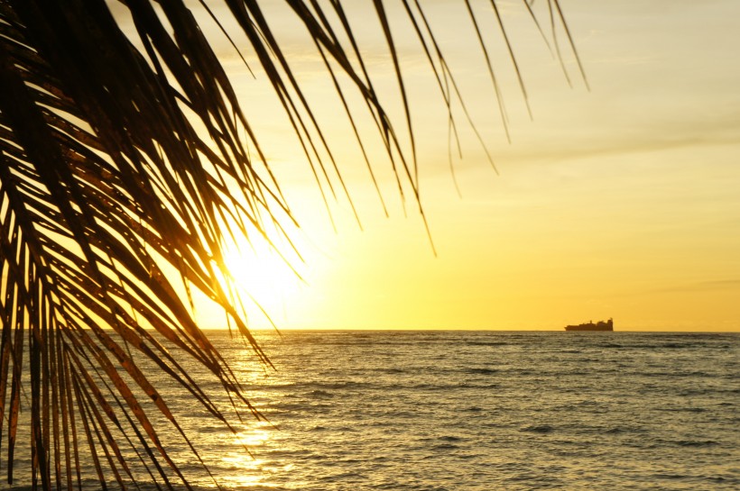点击大图看下一张：美国塞班岛优美风景图片
