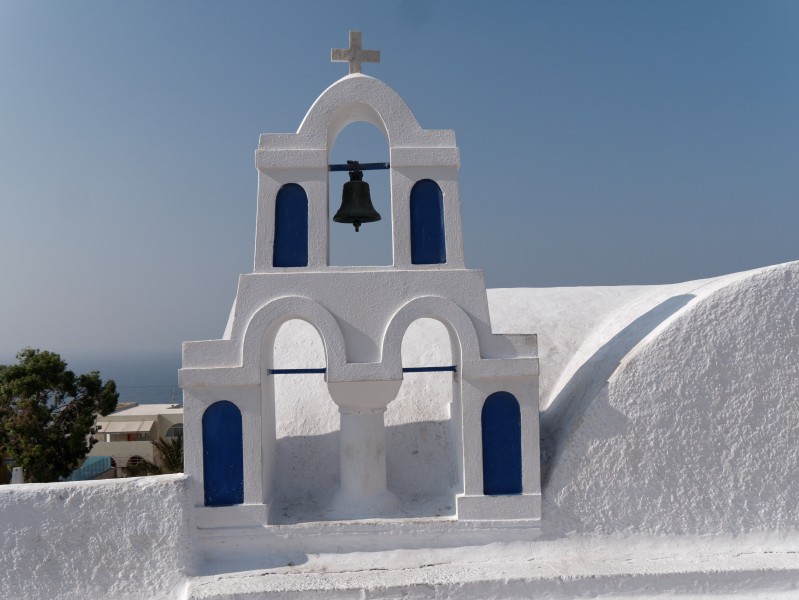点击大图看下一张：希腊圣托里尼建筑风景图片