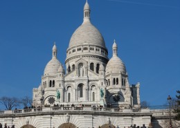 法国巴黎圣心大教堂建筑风景图片_26张