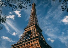 法国巴黎地标建筑埃菲尔铁塔建筑风景图片_24张