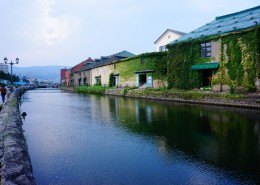 日本北海道小樽运河风景图片_14张