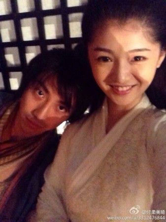 点击大图看下一张：新神雕陈妍希小龙女替身付柔美琦绝美私照