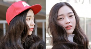 点击大图看下一张：看似可爱的韩式长发蛋卷头，搭配帽子或者扎起来都能随意搭配，而且会有不一样的味道，喜欢彰显个性的你这款发型不妨试试。