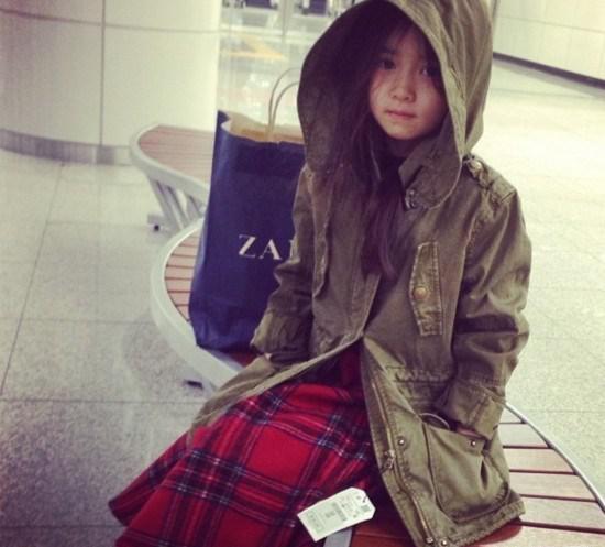 点击大图看下一张:韩国小萝莉萌照发型图片