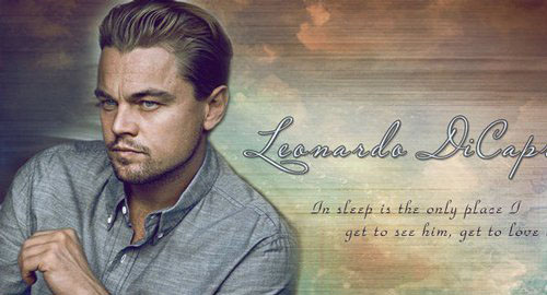 点击大图看下一张：Leonardo DiCaprio：泰坦尼克号上那梳着三七分头的小青年不知不觉间变成了梳“油头”的中年大叔，发福后的大叔更是即将面临秃顶之灾，恐怕连油头都无法驾驭。