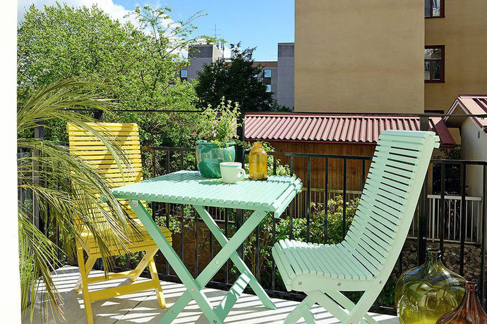 点击大图看下一张:地中海简约风格小户型装修效果图