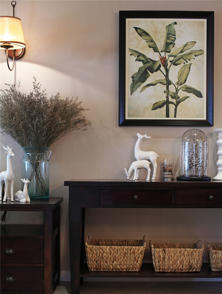 点击大图看下一张：遇见棉的春天清新现代复式结构设计欣赏