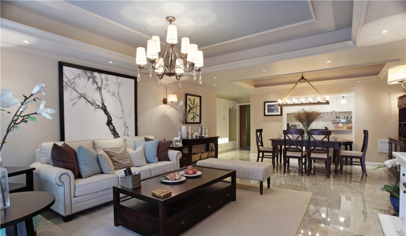 点击大图看下一张:遇见棉的春天清新现代复式结构设计欣赏