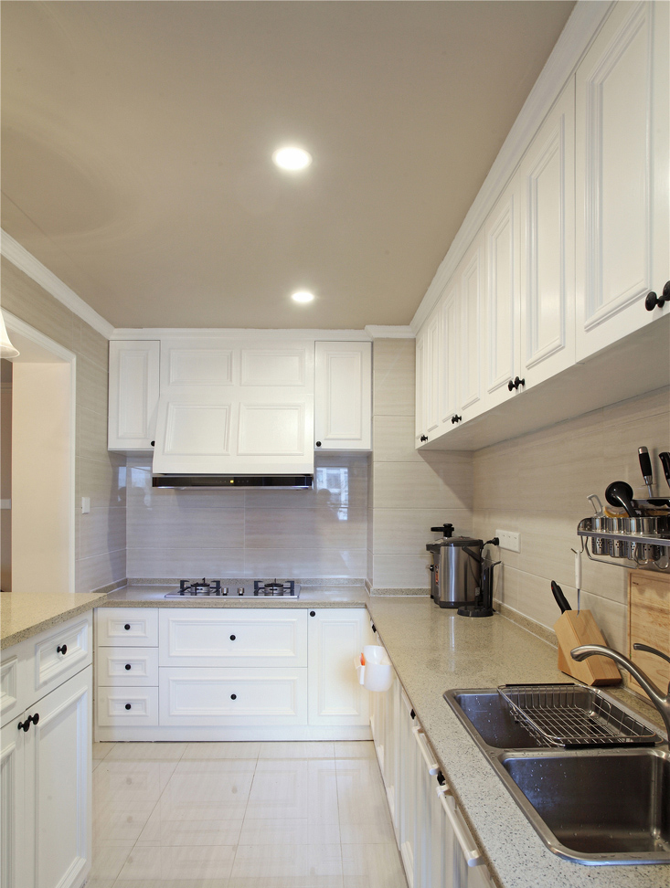 点击大图看下一张：遇见棉的春天清新现代复式结构设计欣赏