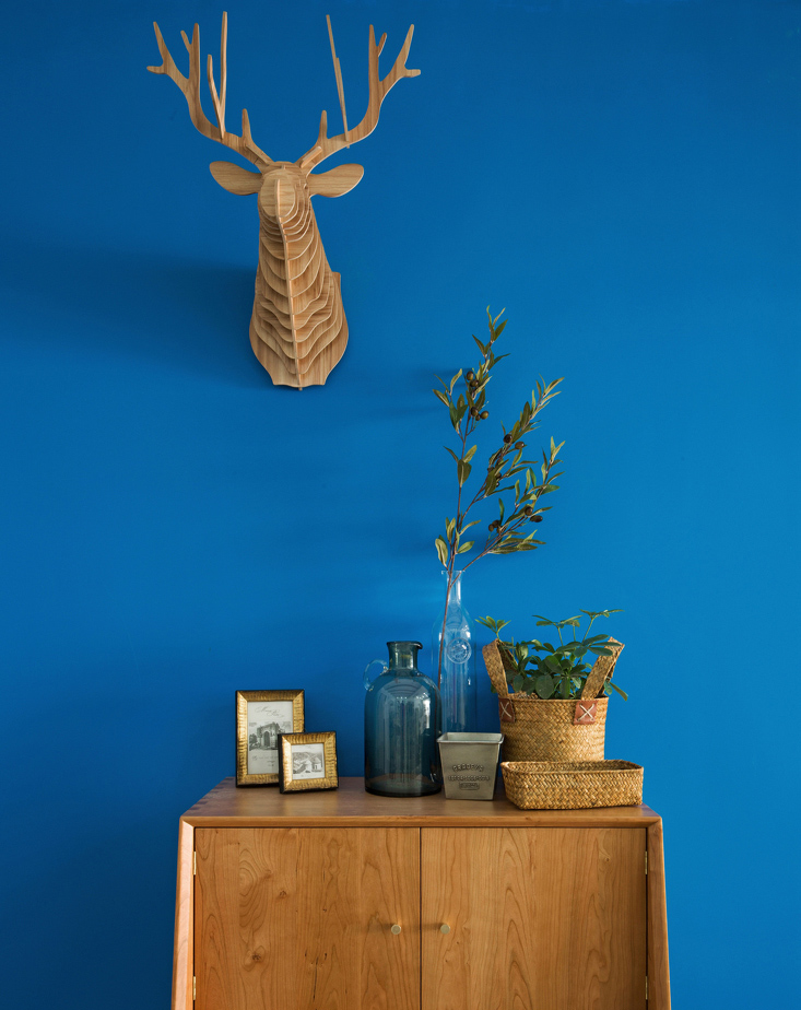 点击大图看下一张：质朴清爽欧式三居室浪漫装修