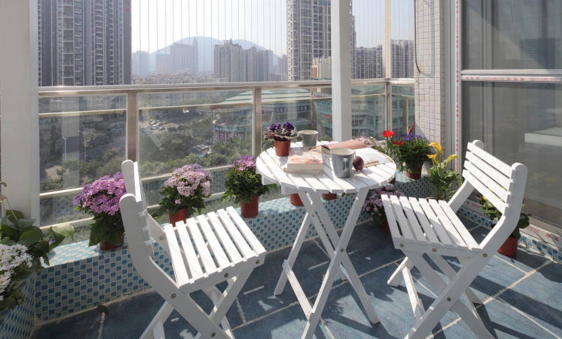 点击大图看下一张：地中海清爽自然复式装修案例欣赏