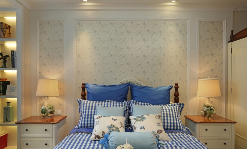 点击大图看下一张:清新自然田园风三居唯美装修案例