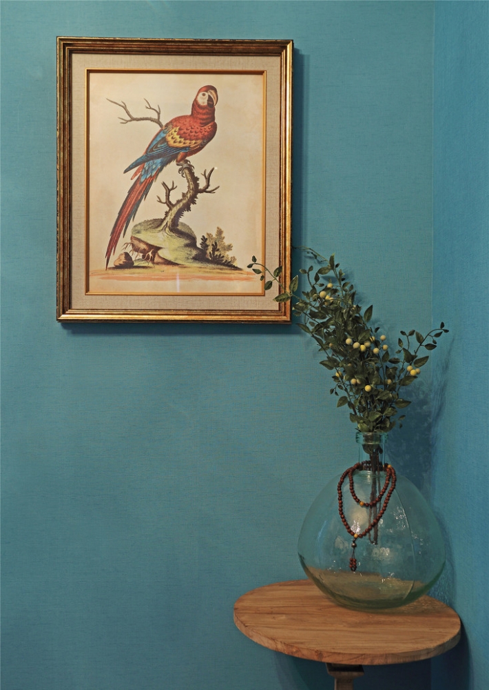 点击大图看下一张：雅致美式风格舒适四居装修案例