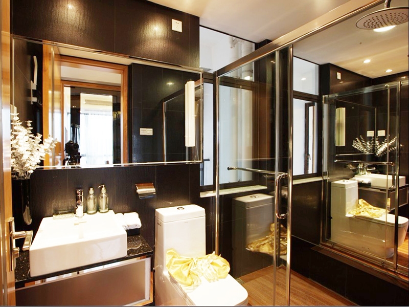 点击大图看下一张:105方温馨清爽简约三室两厅装修案例设计参考