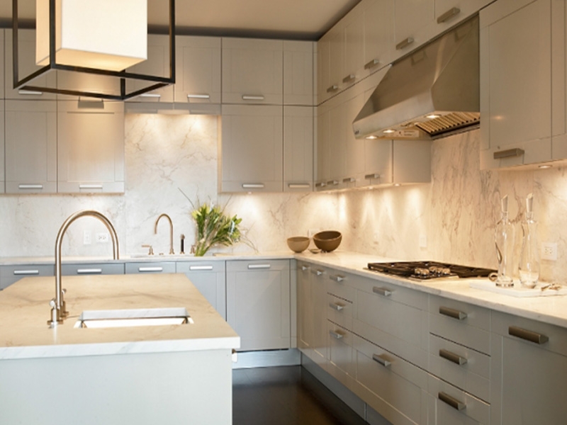 点击大图看下一张：米色舒适温馨美式风格别墅装修装潢