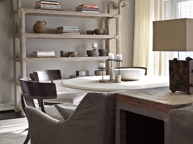 点击大图看下一张：米色舒适温馨美式风格别墅装修装潢