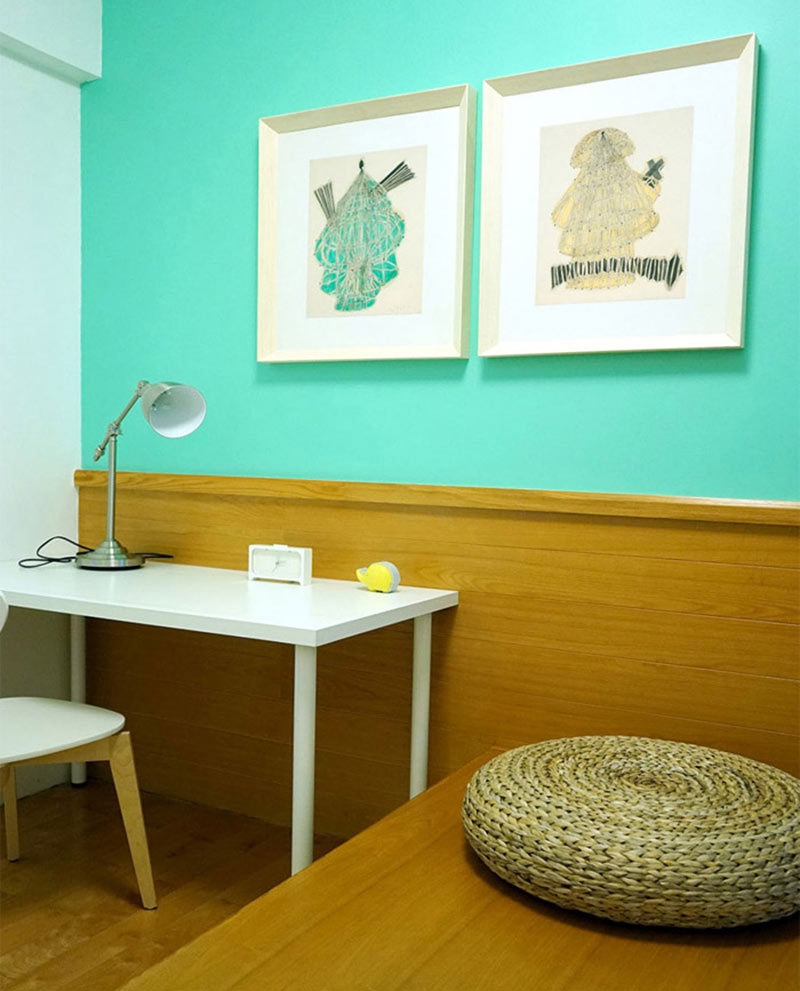 点击大图看下一张：简约清新日系三居装修效果图集