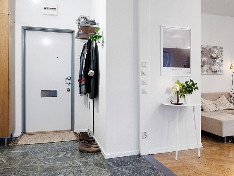 点击大图看下一张：北欧温馨简约两居室设计装潢