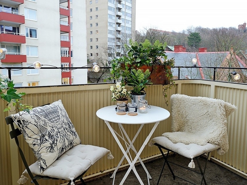 点击大图看下一张：北欧温馨简约两居室设计装潢