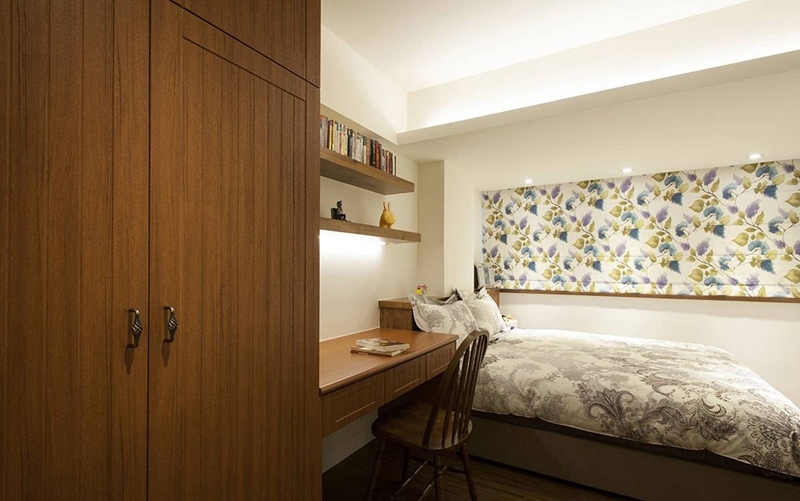 点击大图看下一张:2016古典美式乡村风格四居装修图片大全