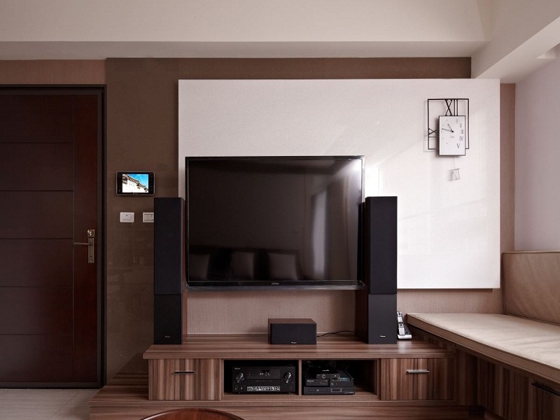 点击大图看下一张：2016优雅现代风格小二居温馨装潢