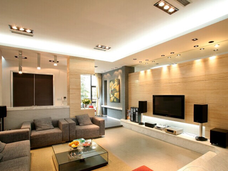 点击大图看下一张:中式简约混搭300平别墅设计装潢