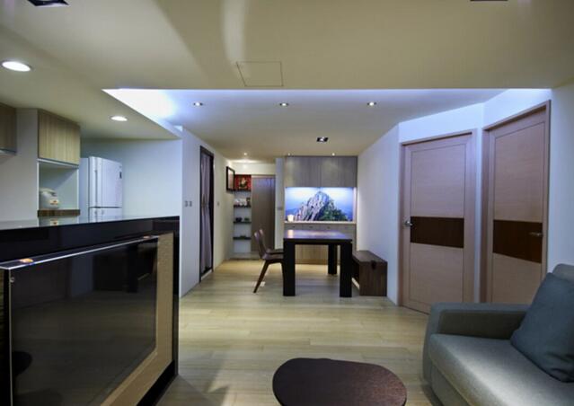 点击大图看下一张：2016简约混搭实用小户型装修图集