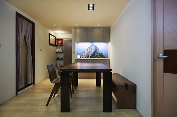 点击大图看下一张:2016简约混搭实用小户型装修图集