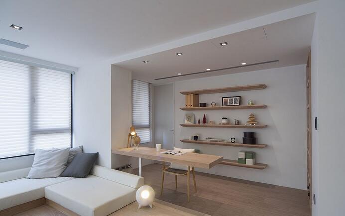 点击大图看下一张:北欧简约两室一厅装修设计欣赏