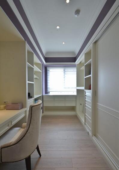 点击大图看下一张：浪漫美式风格两居设计装潢