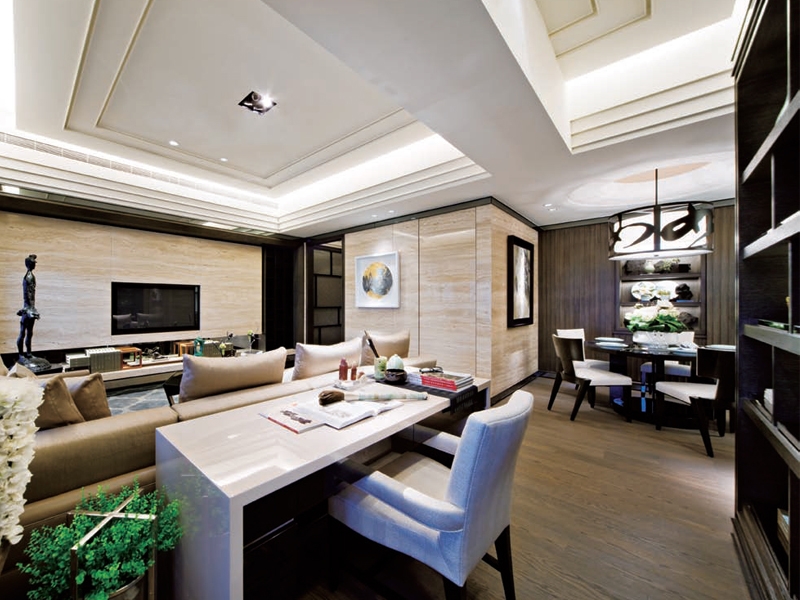 点击大图看下一张:北欧简约利落三居图赏