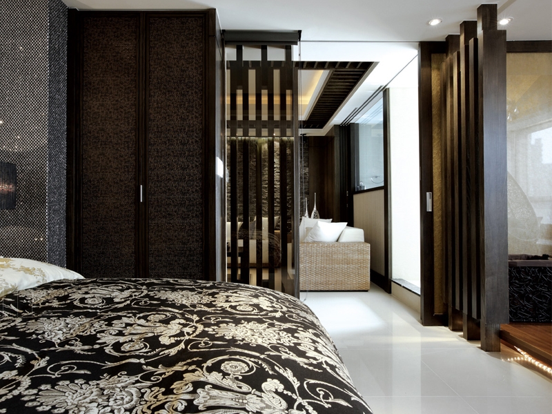 点击大图看下一张：古典玲珑小户型装修案例