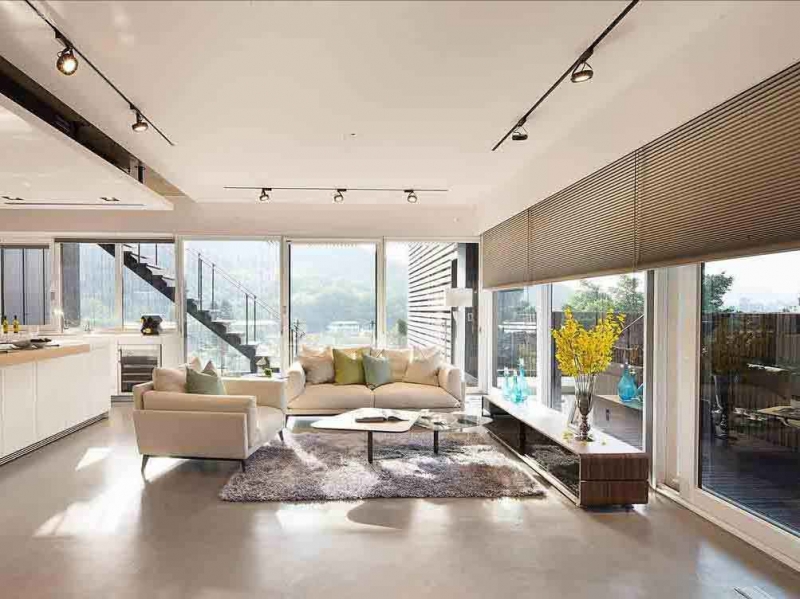 点击大图看下一张：简约自然两居室装修案例欣赏