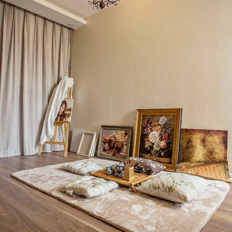 点击大图看下一张:美式浪漫两居装修案例欣赏