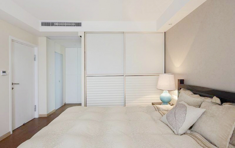 点击大图看下一张：124平现代简约四居装修案例