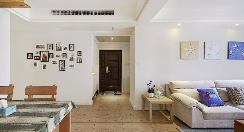 点击大图看下一张:简约温馨三居装修效果图