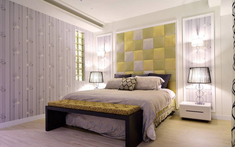 点击大图看下一张:清新简约风格两居室装修效果图