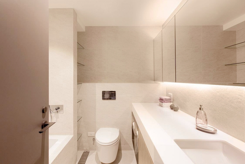 点击大图看下一张：混搭现代简约三居装修效果图