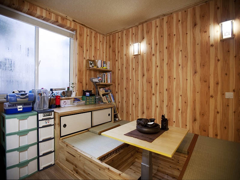 点击大图看下一张：2016禅风简约二居室装修效果欣赏