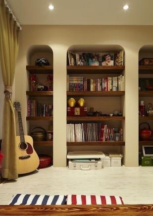 点击大图看下一张：新古典风格混搭休闲二居室装修图片大全