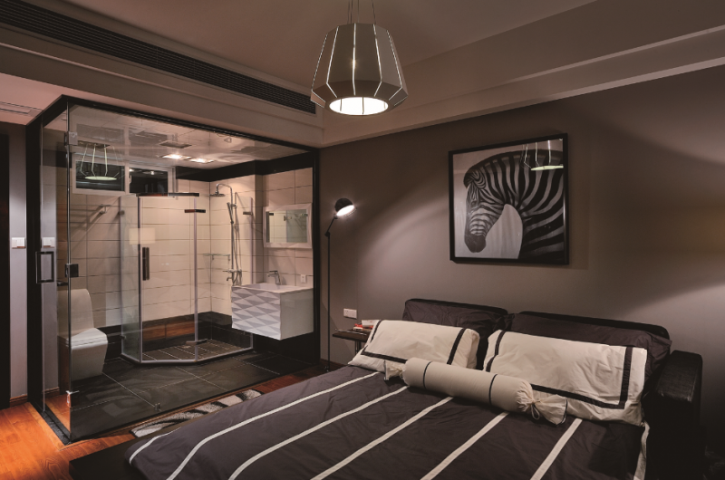 点击大图看下一张：酷炫混搭新中式别墅设计效果大全